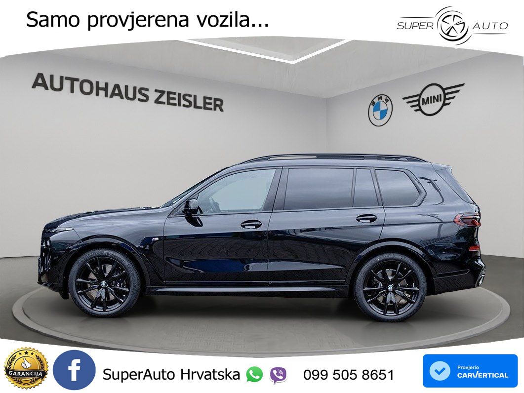 BMW X7 40d (352 KS) xDrive Steptronic M Sport ZRAČNI+ACC+GR SJED+KAM+PANO