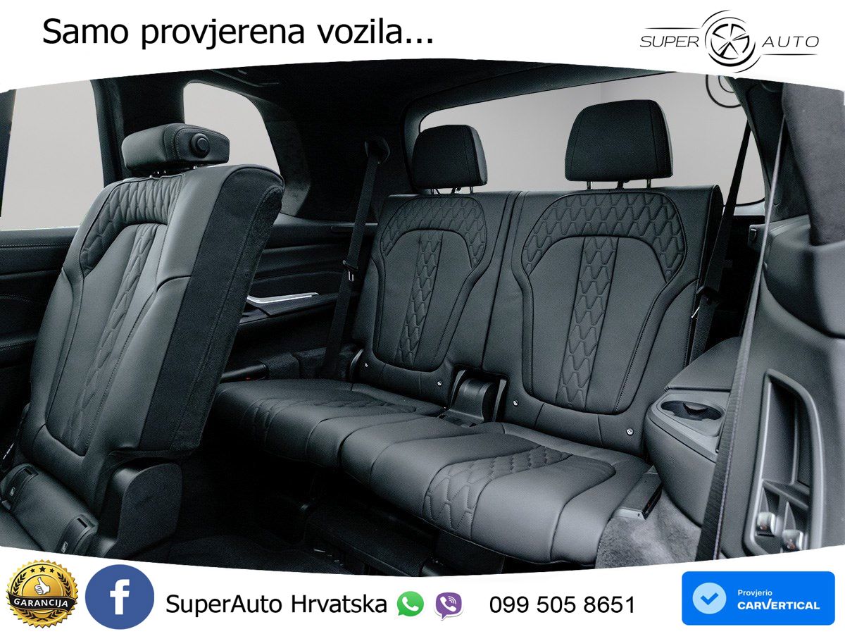 BMW X7 40d (352 KS) xDrive Steptronic M Sport ZRAČNI+ACC+GR SJED+KAM+PANO