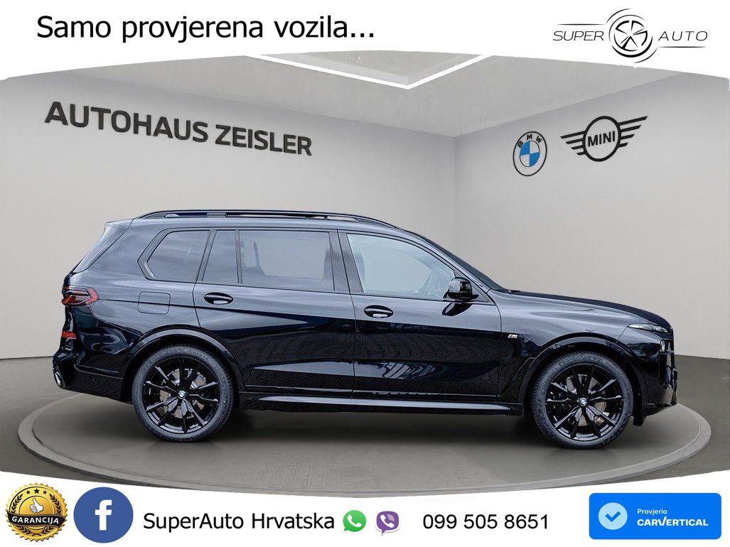 BMW X7 40d (352 KS) xDrive Steptronic M Sport ZRAČNI+ACC+GR SJED+KAM+PANO