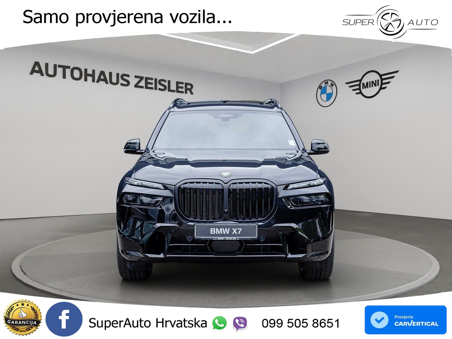 BMW X7 40d (352 KS) xDrive Steptronic M Sport ZRAČNI+ACC+GR SJED+KAM+PANO