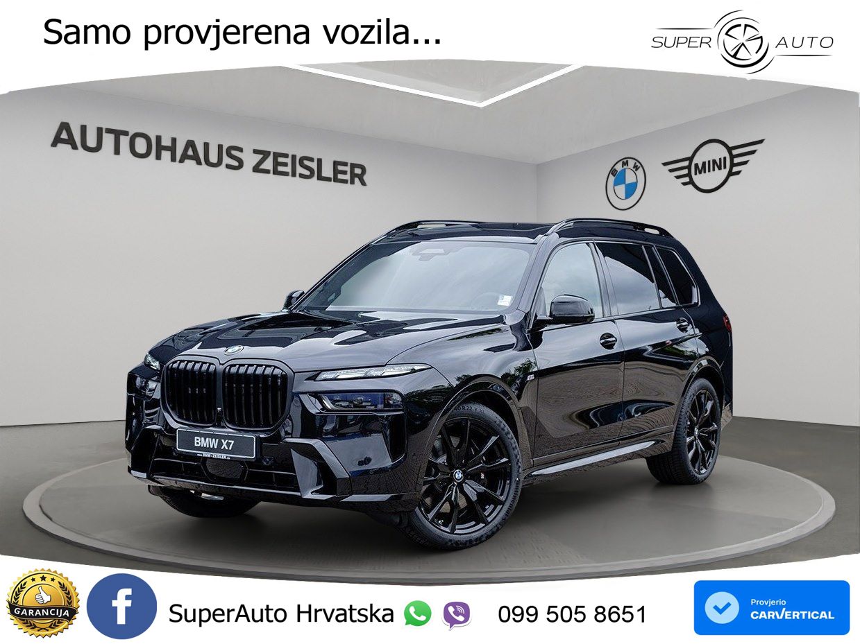 BMW X7 40d (352 KS) xDrive Steptronic M Sport ZRAČNI+ACC+GR SJED+KAM+PANO