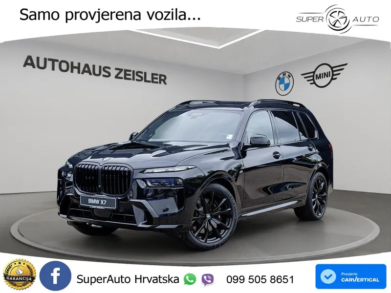 BMW X7 40d (352 KS) xDrive Steptronic M Sport ZRAČNI+ACC+GR SJED+KAM+PANO