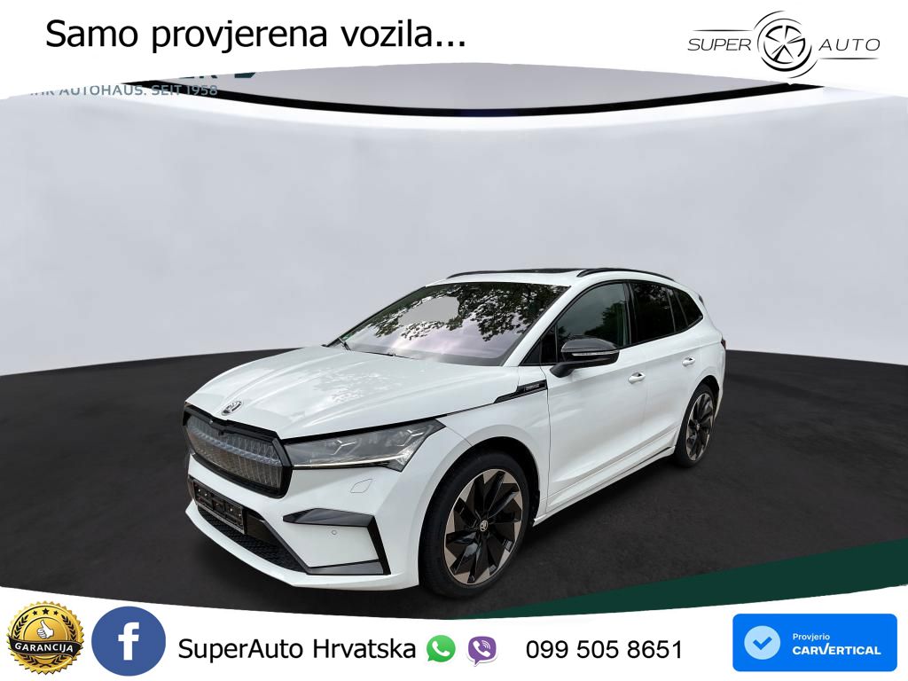 Škoda Enyaq iV 80x 82 kWh (265 KS) AWD SportLine MATRIX+GR SJED+KAM