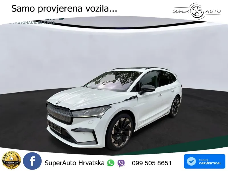 Škoda Enyaq iV 80x 82 kWh (265 KS) AWD SportLine MATRIX+GR SJED+KAM