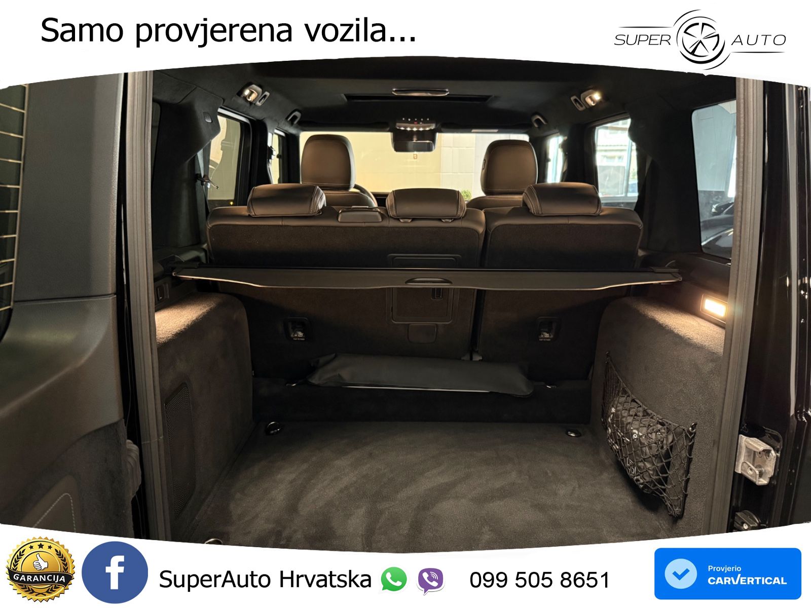 Mercedes G 450d Long (367 KS) 4MATIC 9G-TRONIC AMG ZRAČNI+ACC+4xGR SJED+360