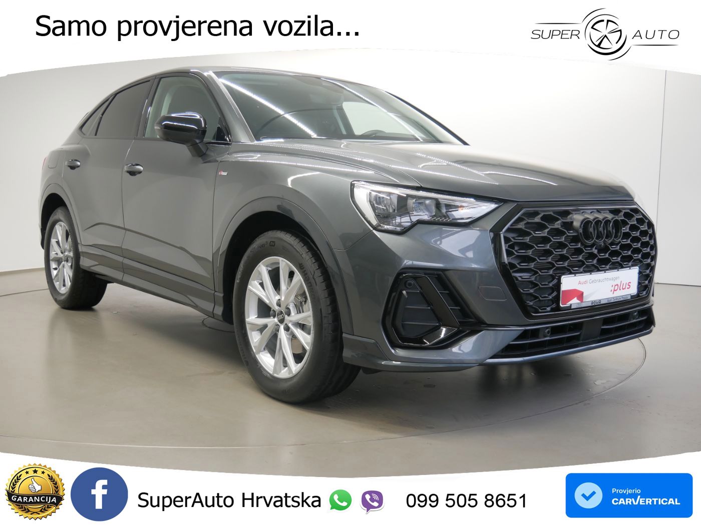 Audi Q3 II Sportback 35 TFSI (150 KS) S tronic S line LED+GR SJED+ACC