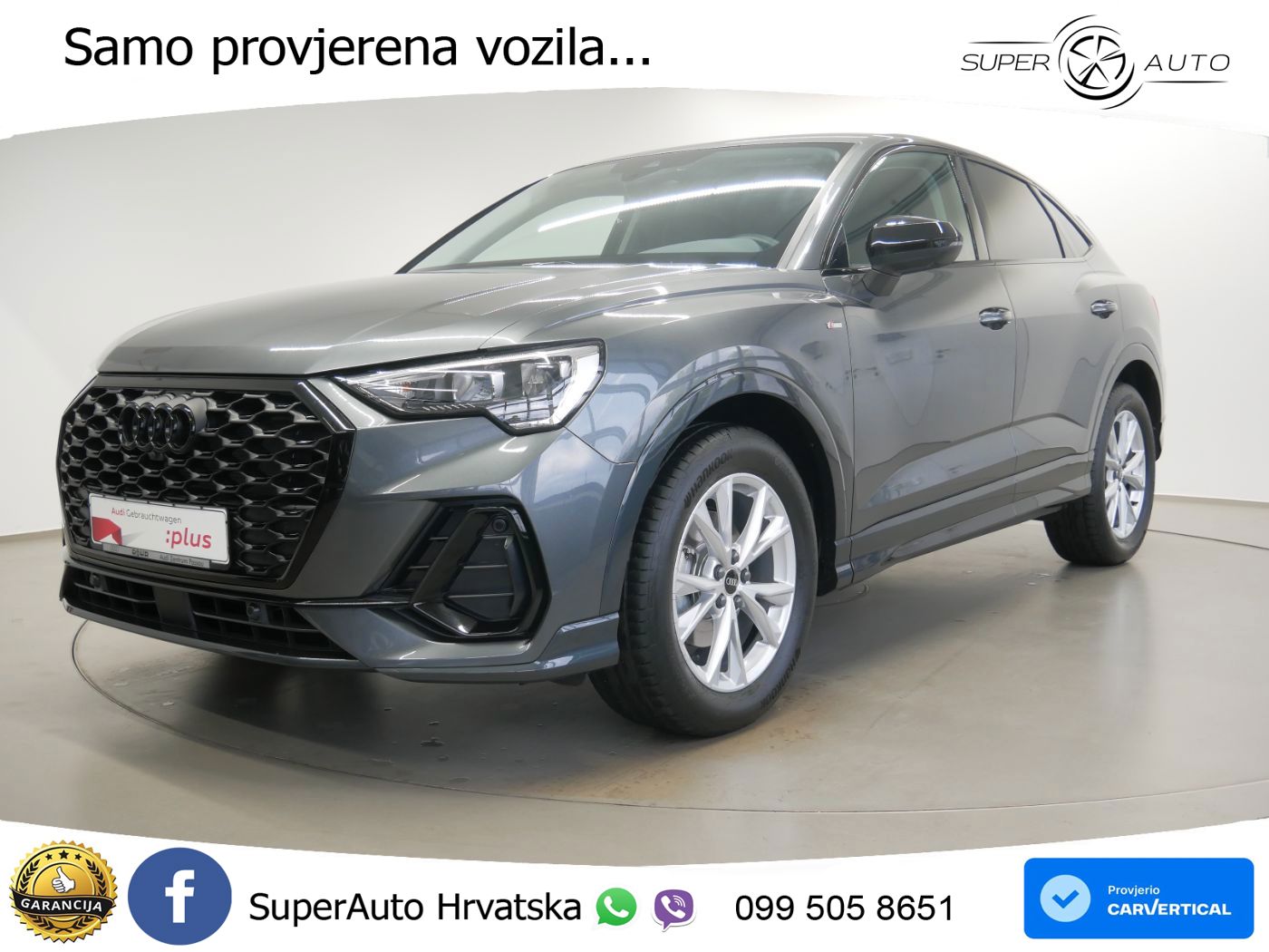 Audi Q3 II Sportback 35 TFSI (150 KS) S tronic S line LED+GR SJED+ACC
