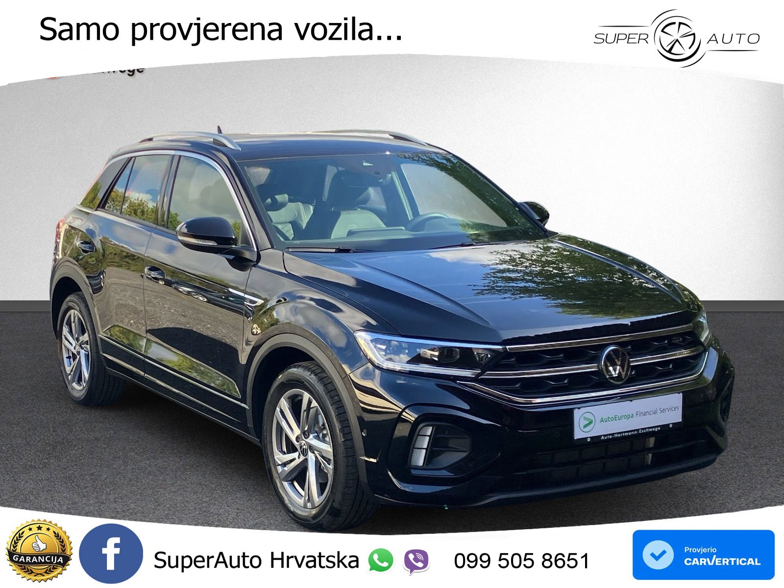 Volkswagen T-Roc 1.5 TSI (150 KS) DSG R-Line LED+GR SJED+ACC