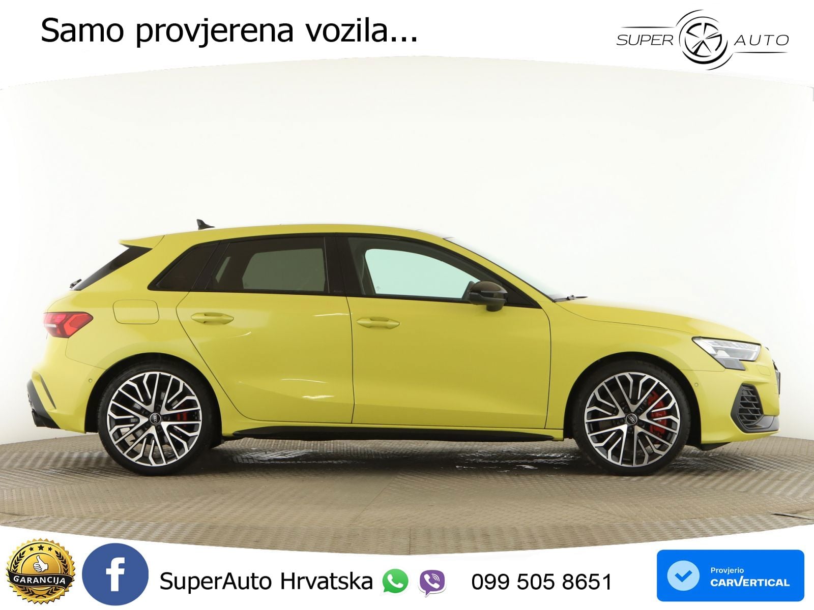 Audi S3 2.0 TFSI (333 KS) quattro S tronic MATRIX+GR SJED+KAM