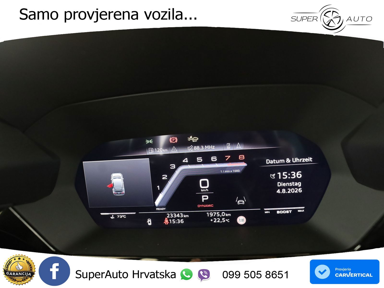 Audi S3 2.0 TFSI (333 KS) quattro S tronic MATRIX+GR SJED+KAM