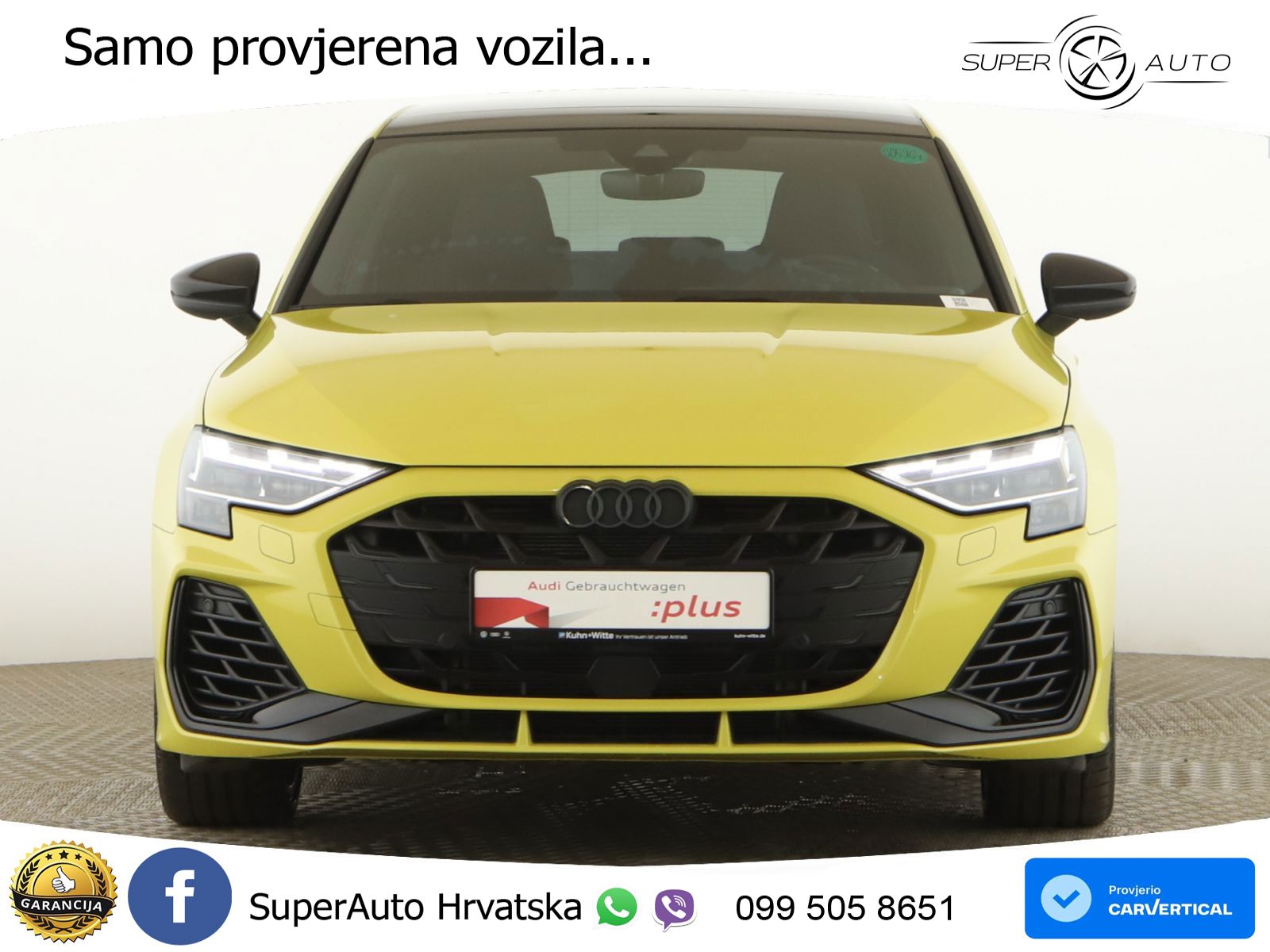 Audi S3 2.0 TFSI (333 KS) quattro S tronic MATRIX+GR SJED+KAM