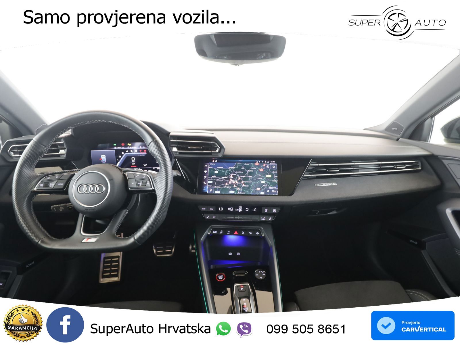 Audi S3 2.0 TFSI (333 KS) quattro S tronic MATRIX+GR SJED+KAM