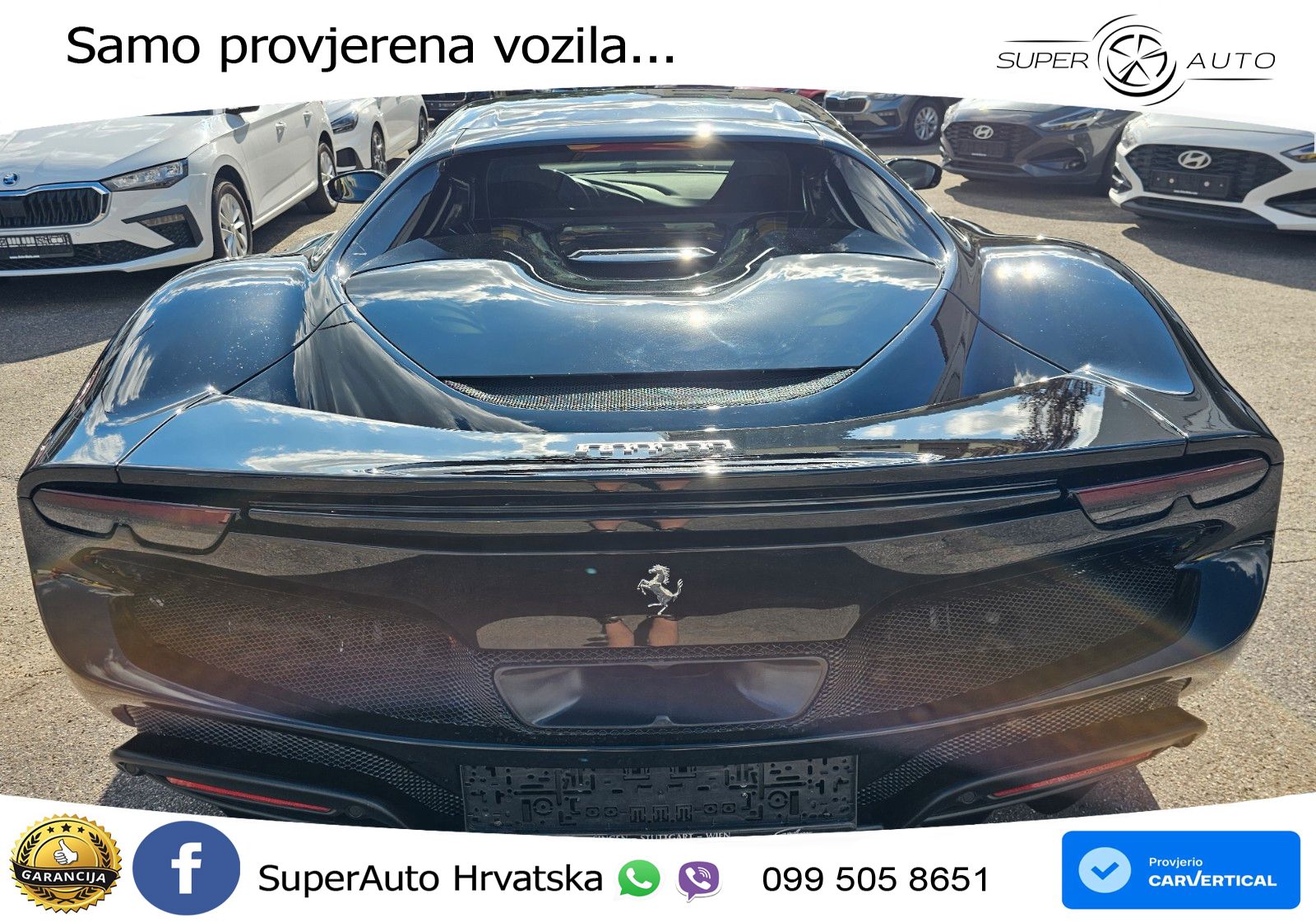 Ferrari 296 GTB 3.0 V6 (830 KS) F1 DCT