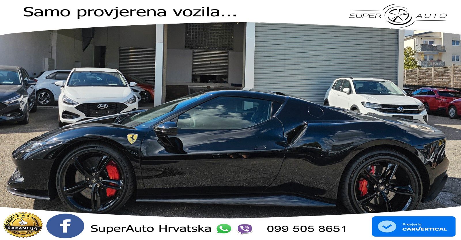 Ferrari 296 GTB 3.0 V6 (830 KS) F1 DCT