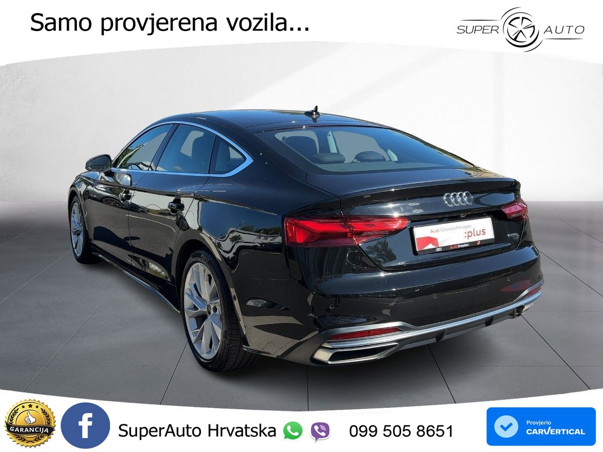 Audi A5 Sportback 50 TDI V6 (286 KS) quattro Tiptronic advanced LED+GR SJED+ACC