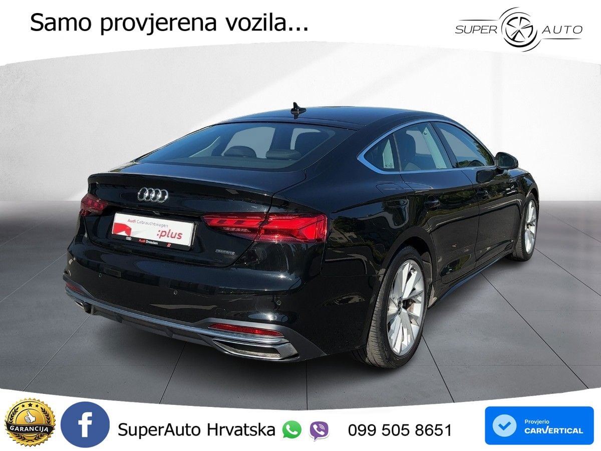 Audi A5 Sportback 50 TDI V6 (286 KS) quattro Tiptronic advanced LED+GR SJED+ACC