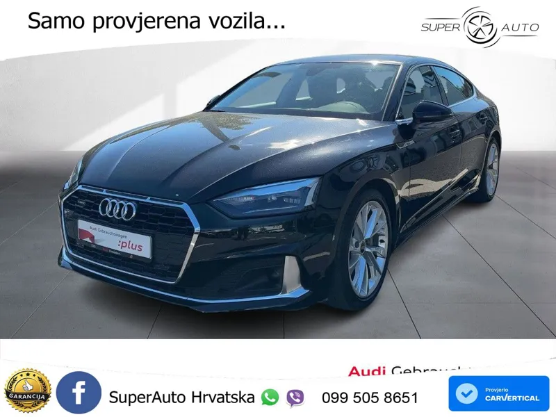 Audi A5 Sportback 50 TDI V6 (286 KS) quattro Tiptronic advanced LED+GR SJED+ACC