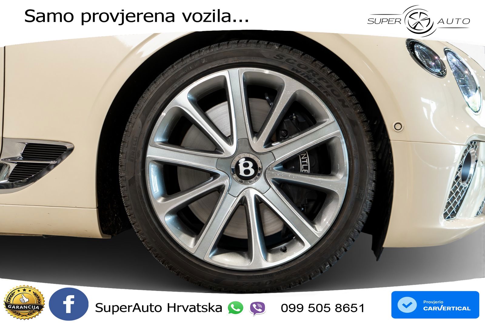Bentley Continental GT III 4.0 V8 (550 KS) AWD Automatic ACC+HEAD+GR SJED+360+PANO