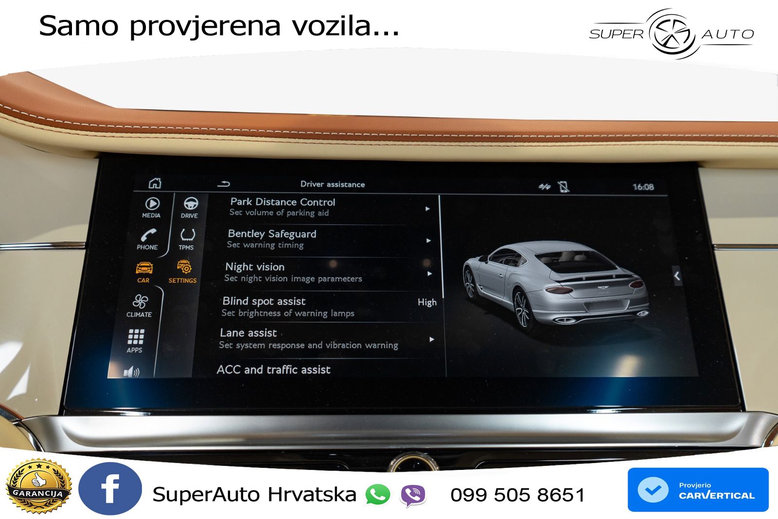 Bentley Continental GT III 4.0 V8 (550 KS) AWD Automatic ACC+HEAD+GR SJED+360+PANO
