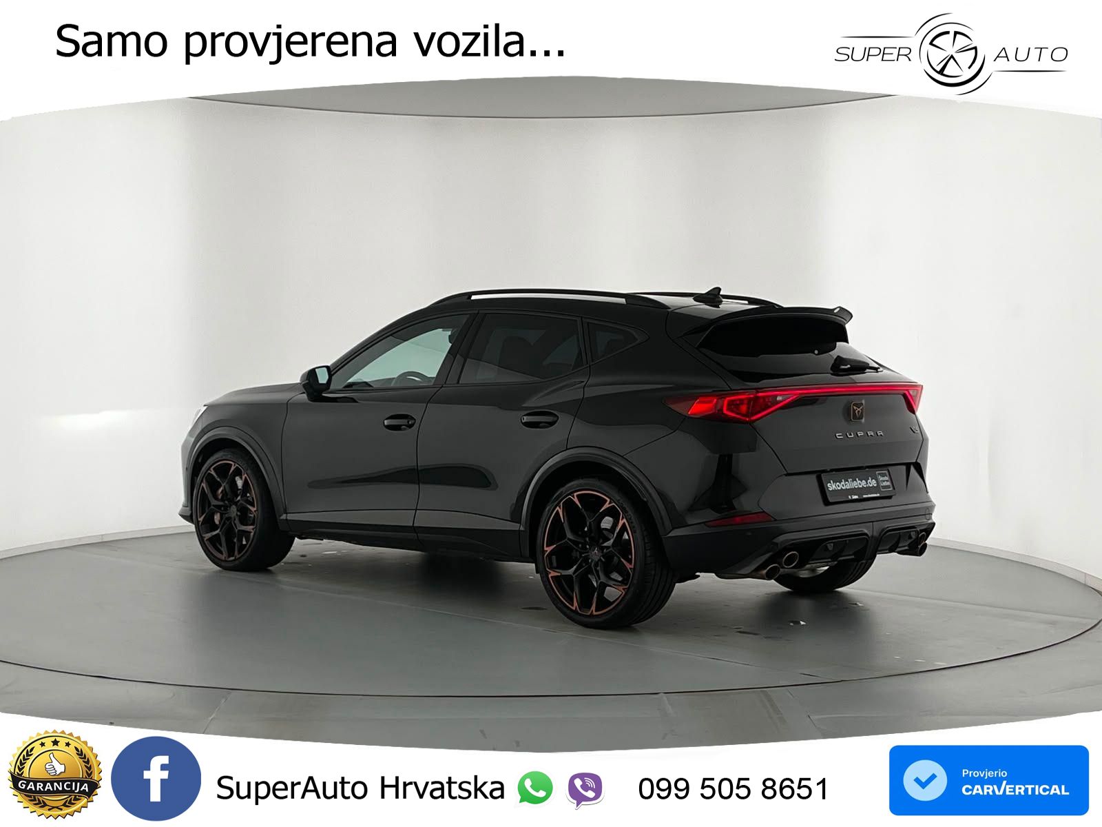 Cupra Formentor VZ5 2.5 TSI (390 KS) 4Drive DSG MATRIX+GR SJED+KAM