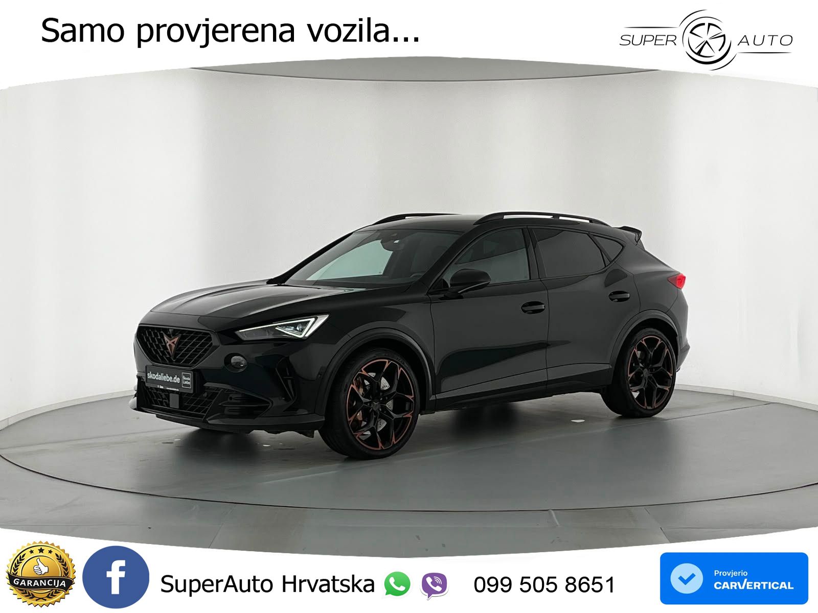Cupra Formentor VZ5 2.5 TSI (390 KS) 4Drive DSG MATRIX+GR SJED+KAM