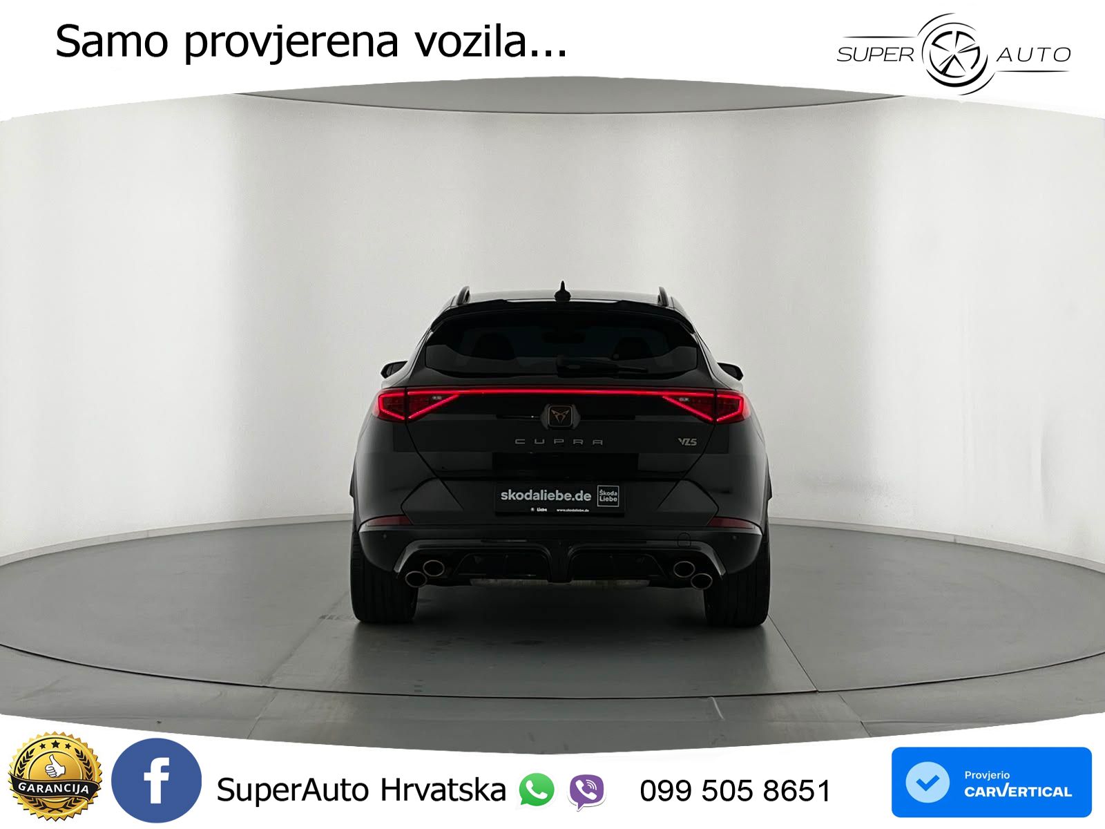 Cupra Formentor VZ5 2.5 TSI (390 KS) 4Drive DSG MATRIX+GR SJED+KAM