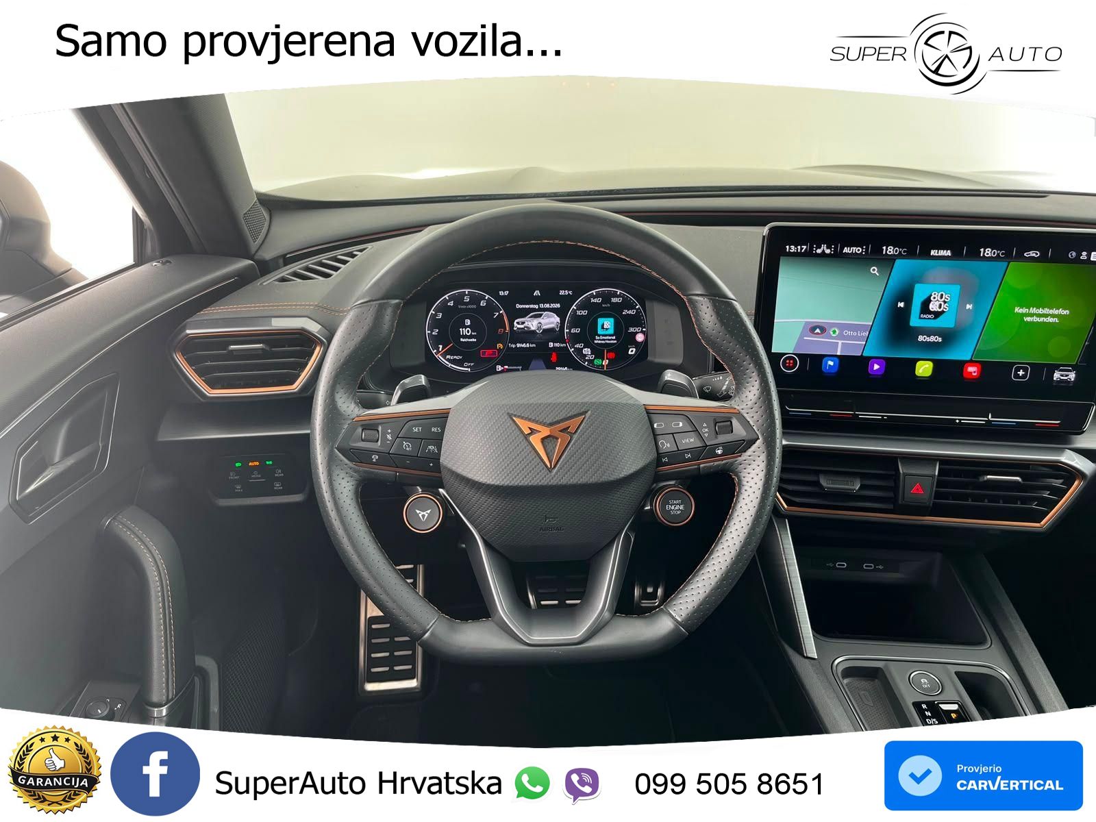 Cupra Formentor VZ5 2.5 TSI (390 KS) 4Drive DSG MATRIX+GR SJED+KAM