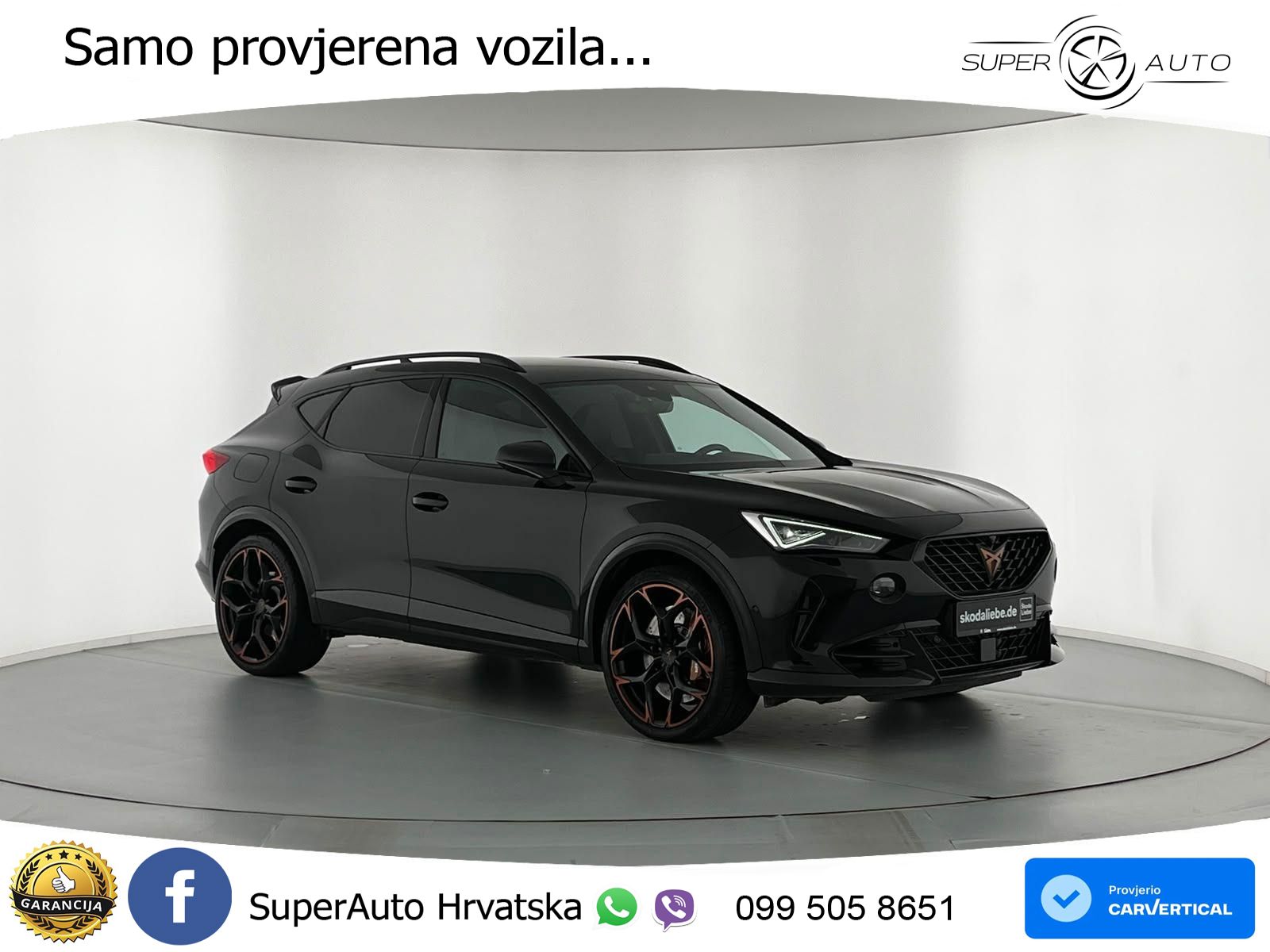 Cupra Formentor VZ5 2.5 TSI (390 KS) 4Drive DSG MATRIX+GR SJED+KAM