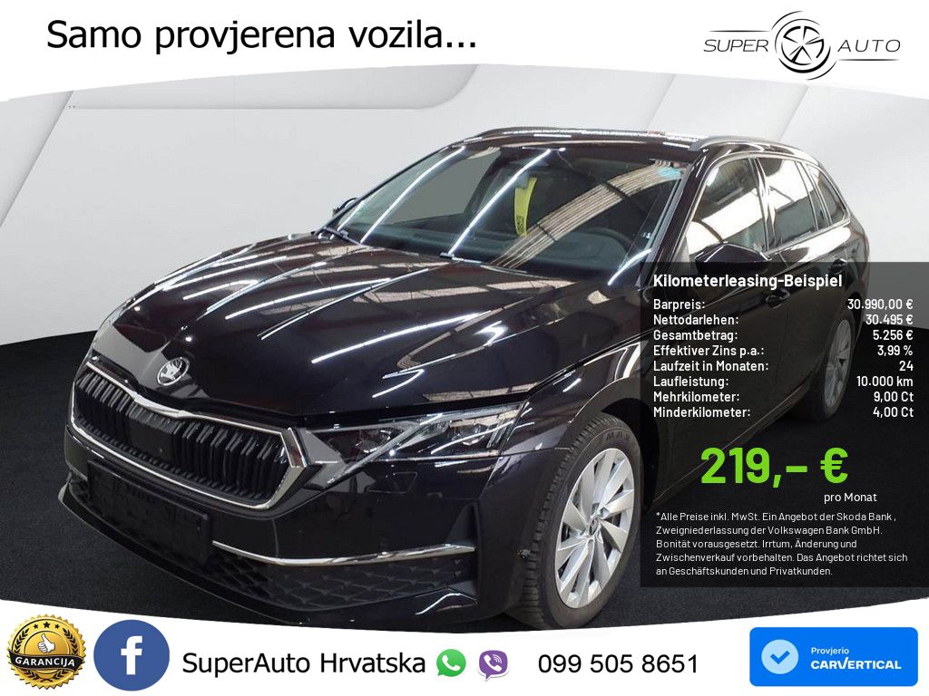 Škoda Octavia Combi 2.0 TDI (150 KS) DSG