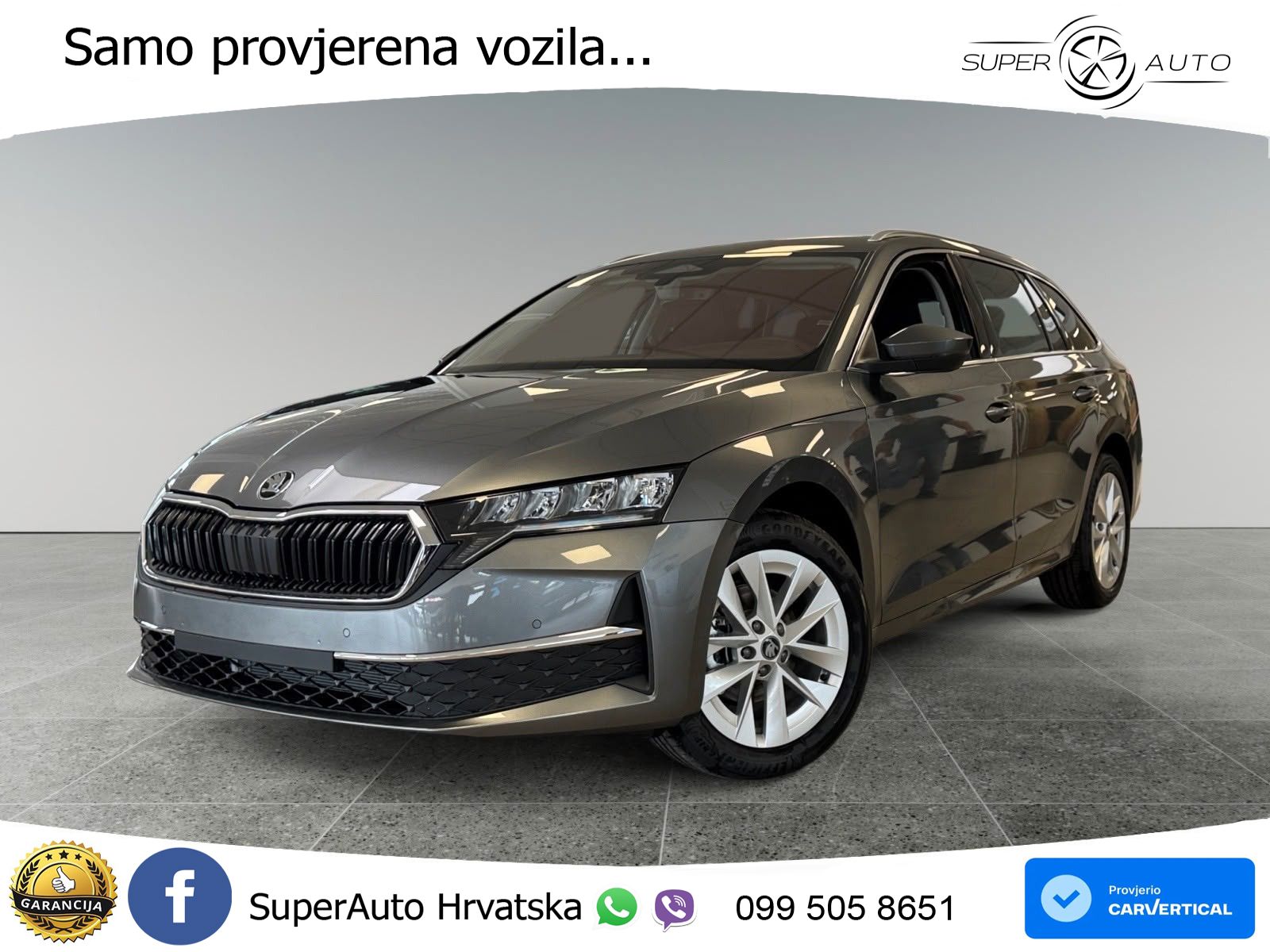 Škoda Octavia Combi 2.0 TDI (150 KS) DSG Selection LED+GR SJED+ACC
