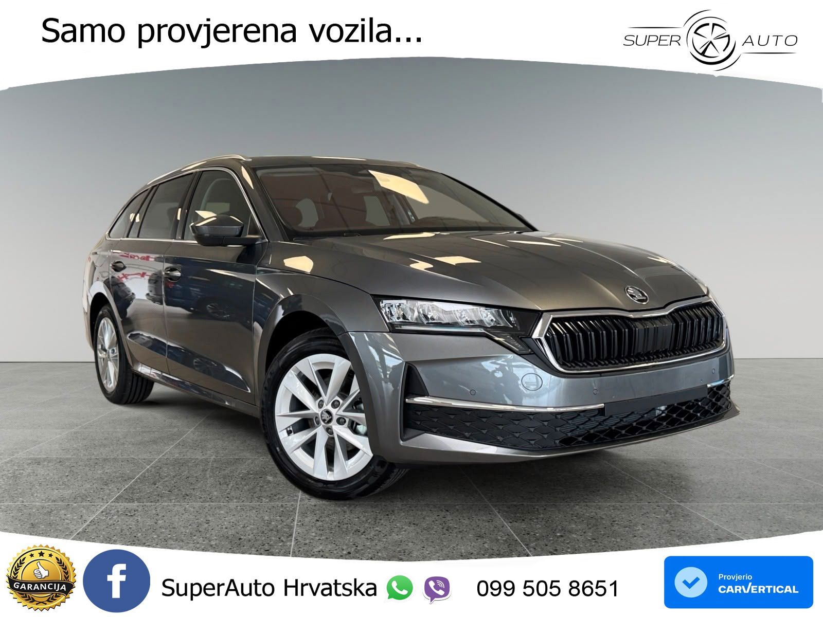 Škoda Octavia Combi 2.0 TDI (150 KS) DSG Selection LED+GR SJED+ACC