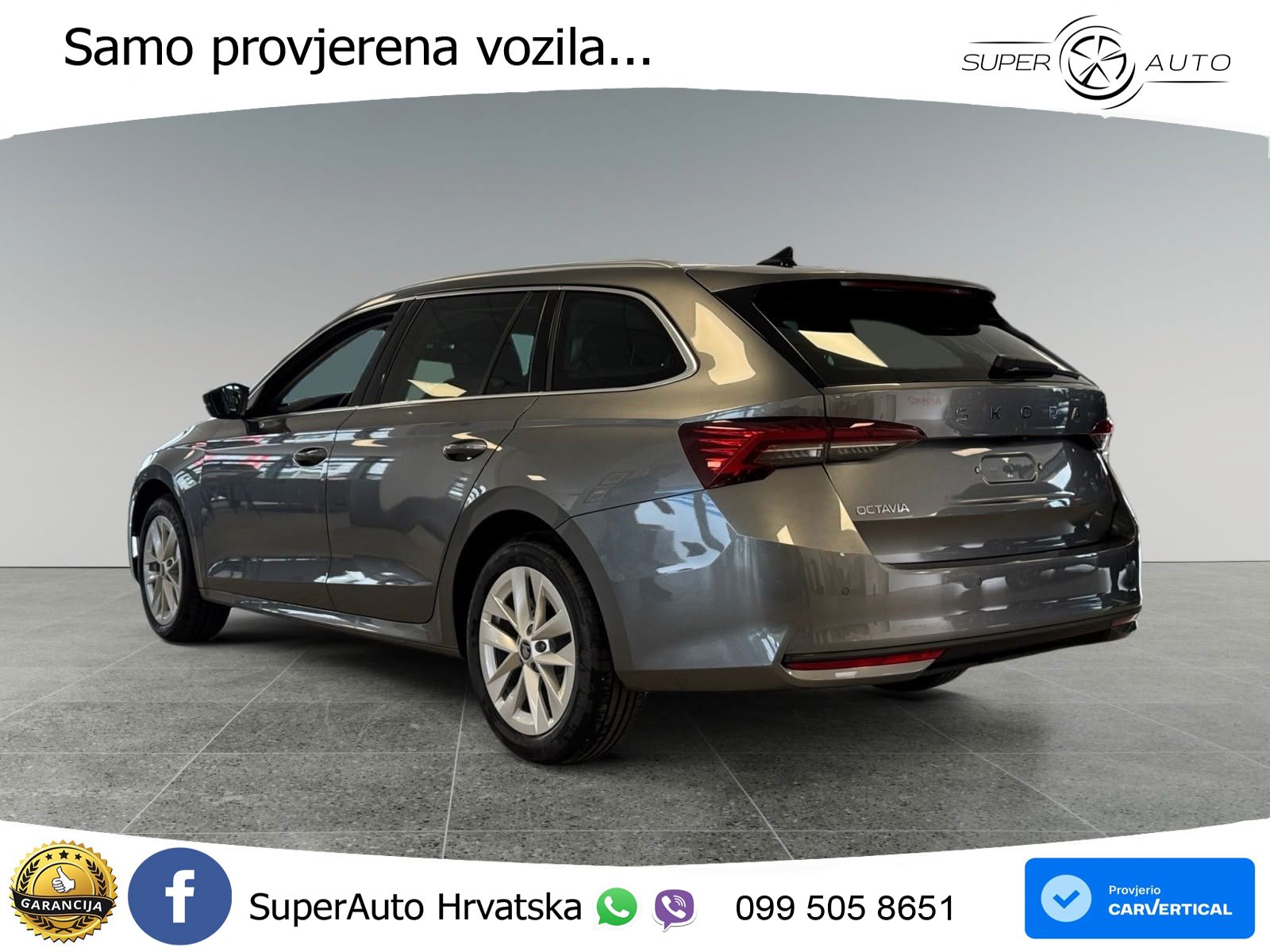 Škoda Octavia Combi 2.0 TDI (150 KS) DSG Selection LED+GR SJED+ACC