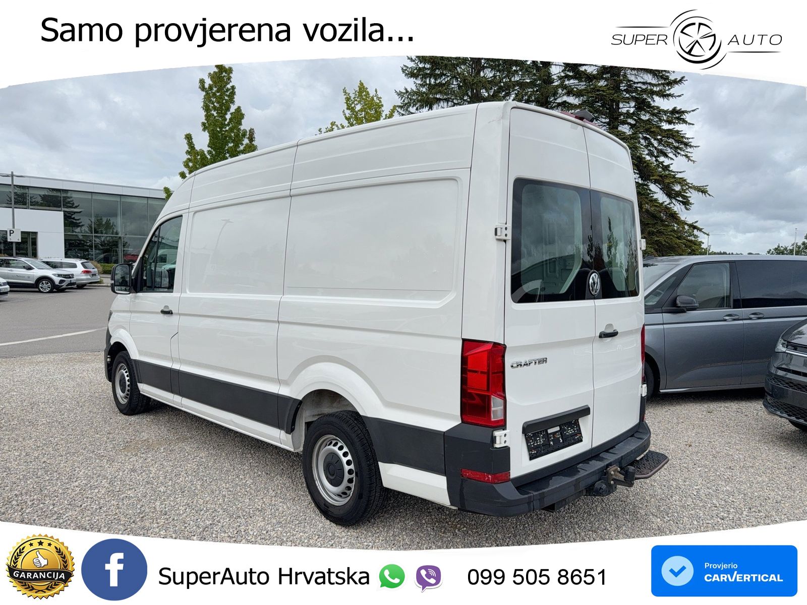 Volkswagen Crafter 35 Kasten MR Kamera 177 KS