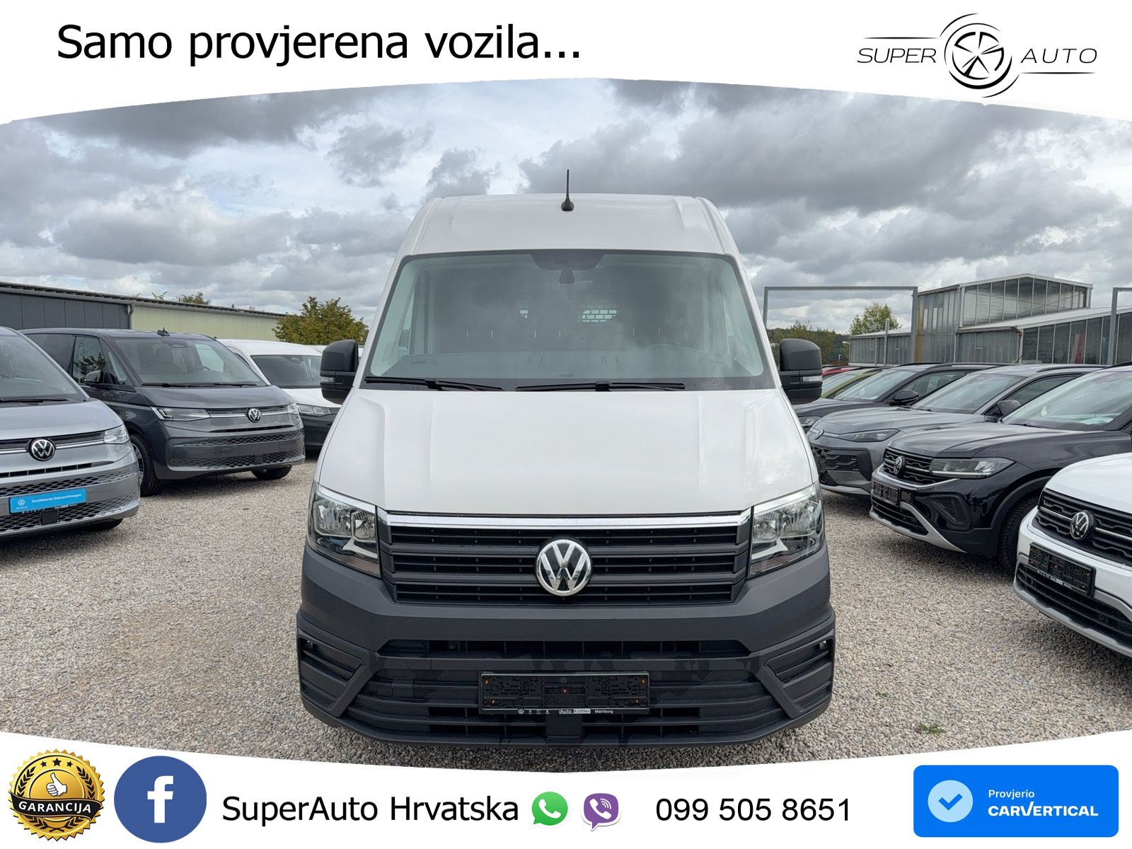 Volkswagen Crafter 35 Kasten MR Kamera 177 KS