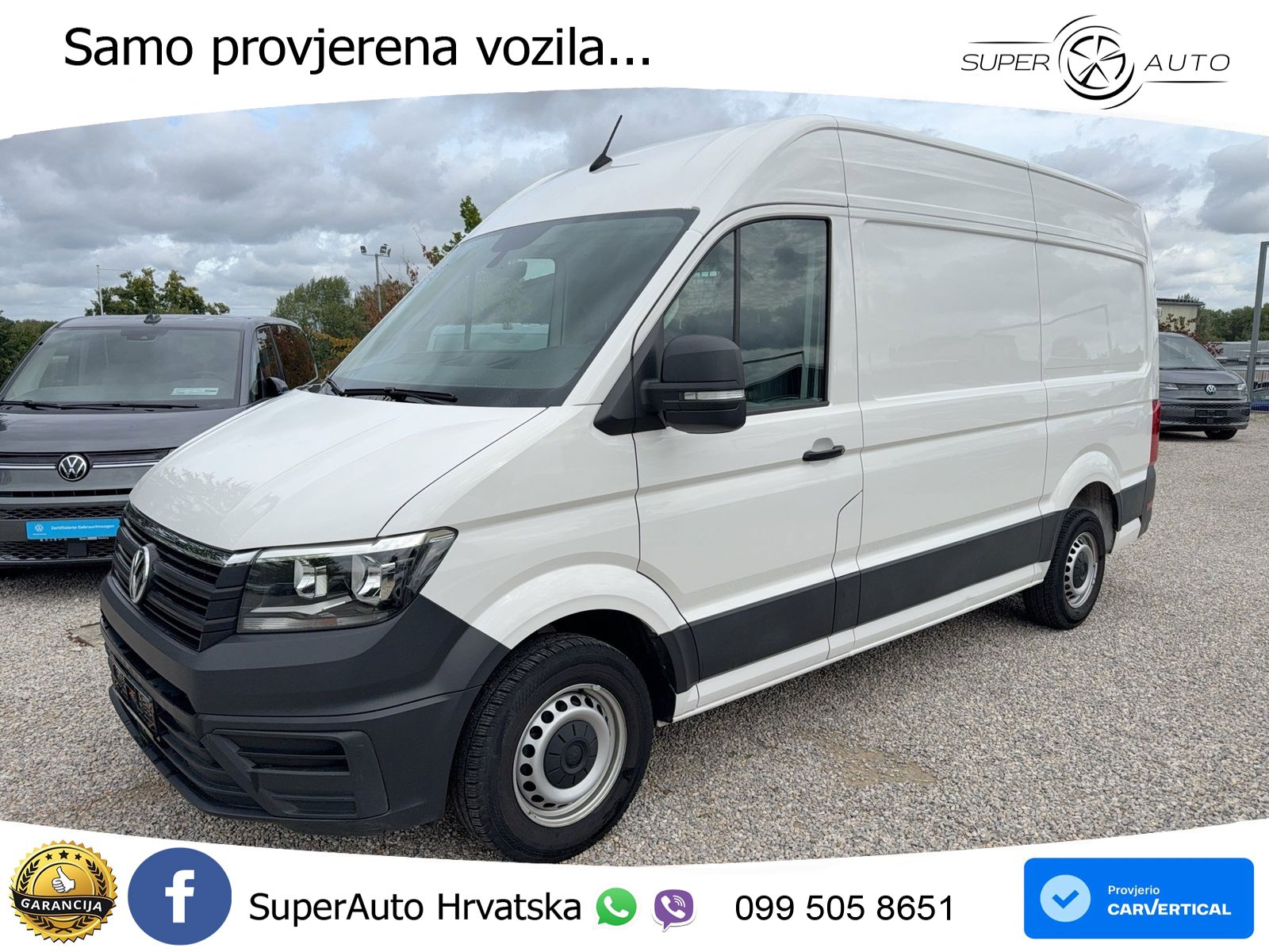 Volkswagen Crafter 35 Kasten MR Kamera 177 KS