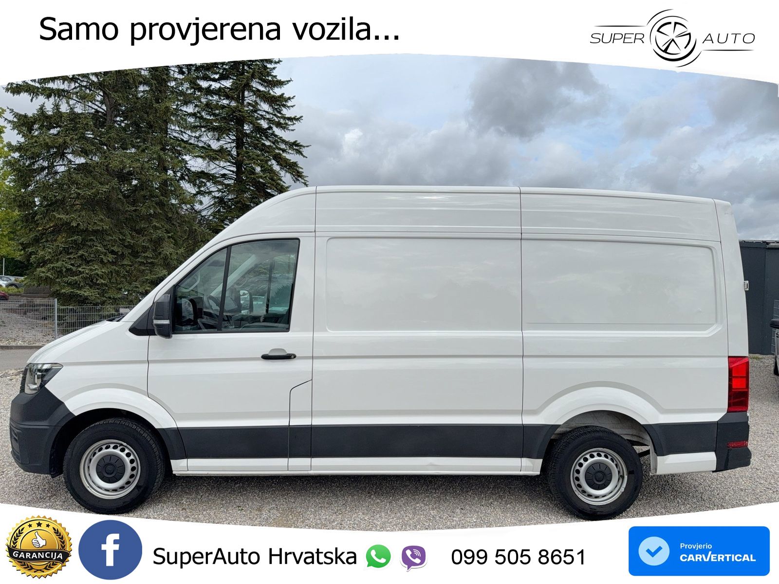 Volkswagen Crafter 35 Kasten MR Kamera 177 KS