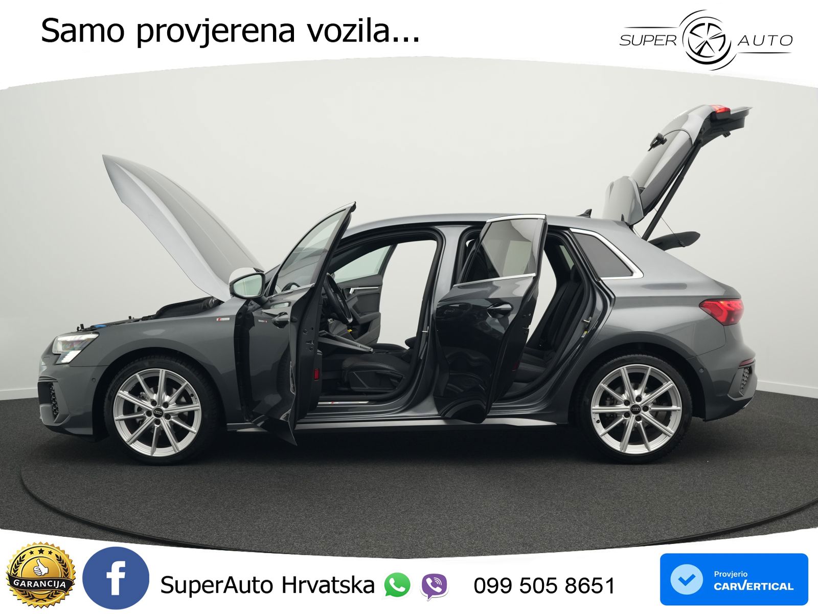 Audi A3 35 TFSI (150 KS) S tronic S line LED+GR SJED+ACC