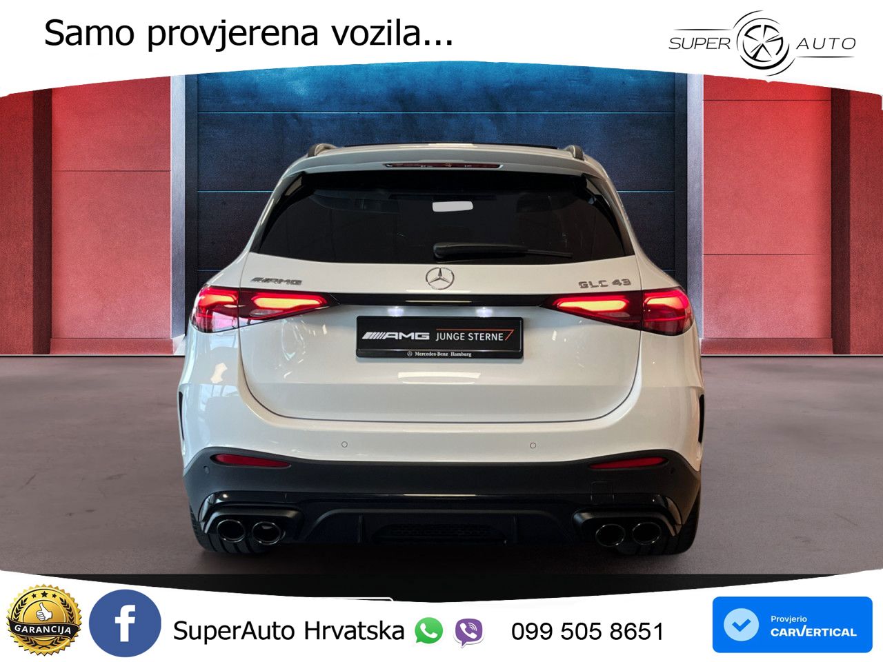 Mercedes AMG GLC 43 (421 KS) 4MATIC AMG SPEEDSHIFT MCT 9G ACC+HEAD+GR SJED+360+PANO