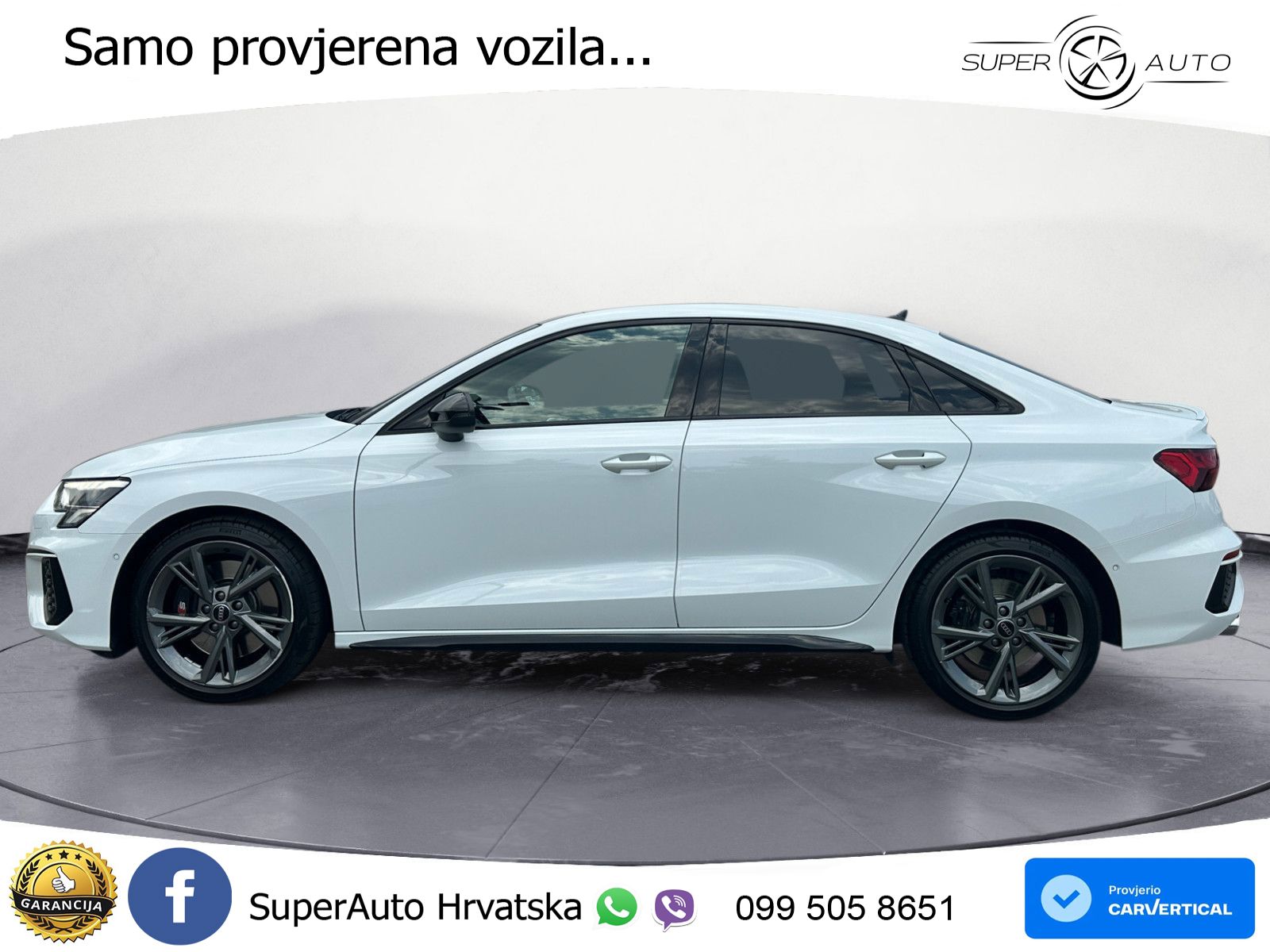 Audi S3 Limuzina 2.0 TFSI (310 KS) quattro S tronic LED+GR SJED+ACC