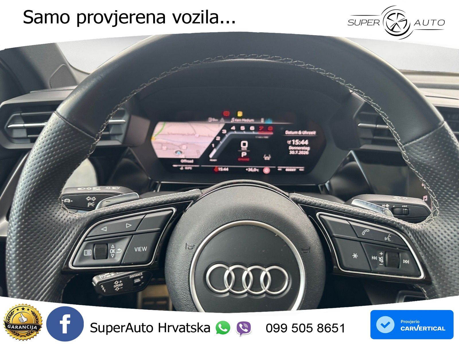 Audi S3 Limuzina 2.0 TFSI (310 KS) quattro S tronic LED+GR SJED+ACC