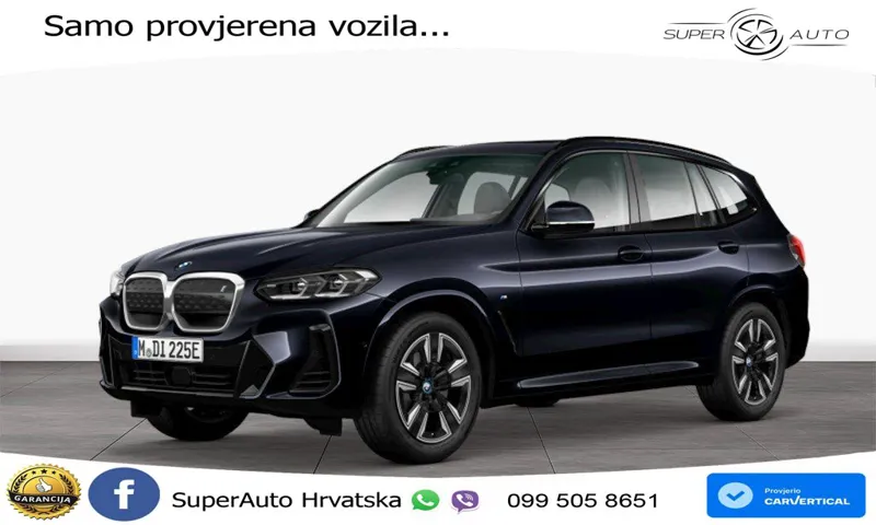 BMW iX3 80 kWh (286 KS) M Sport LED+GR SJED+ACC