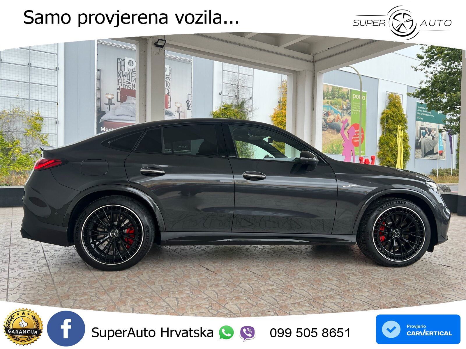 Mercedes AMG GLC 63 S E PERFORMANCE (680 KS) 4MATIC+ AMG SPEEDSHIFT MCT 9G ACC+HEAD+4xGR SJED+360+PANO