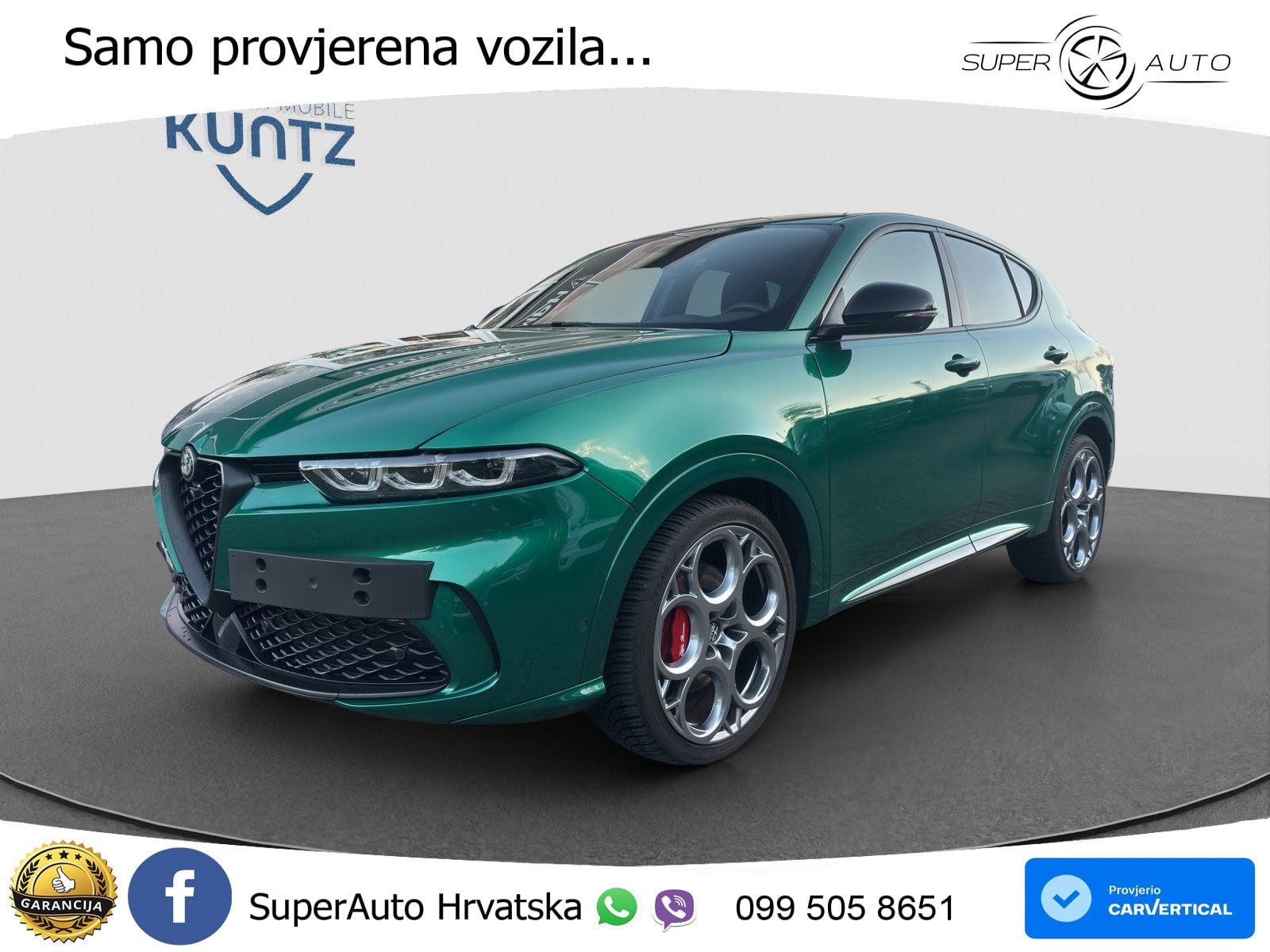 Alfa Romeo Tonale 1.5 VGT (160 KS) 48V-Hybrid TCT MATRIX+GR SJED+KAM