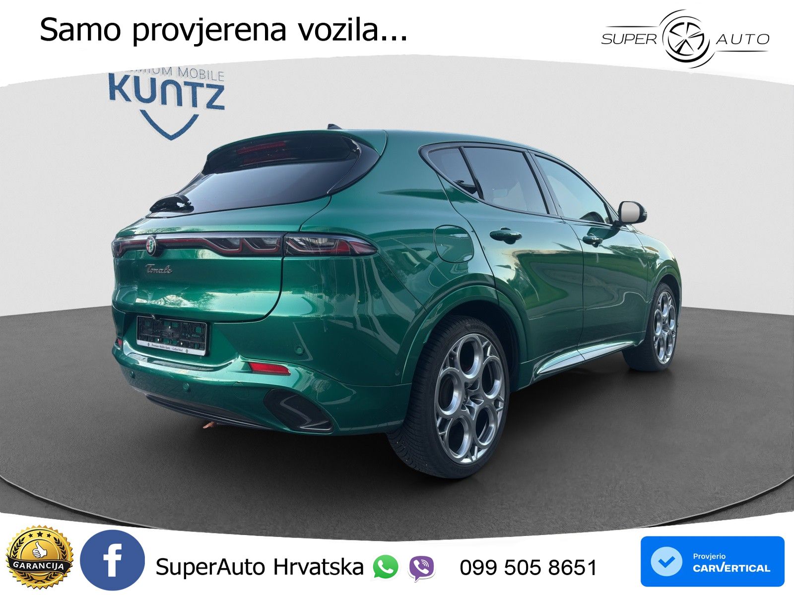 Alfa Romeo Tonale 1.5 VGT (160 KS) 48V-Hybrid TCT MATRIX+GR SJED+KAM