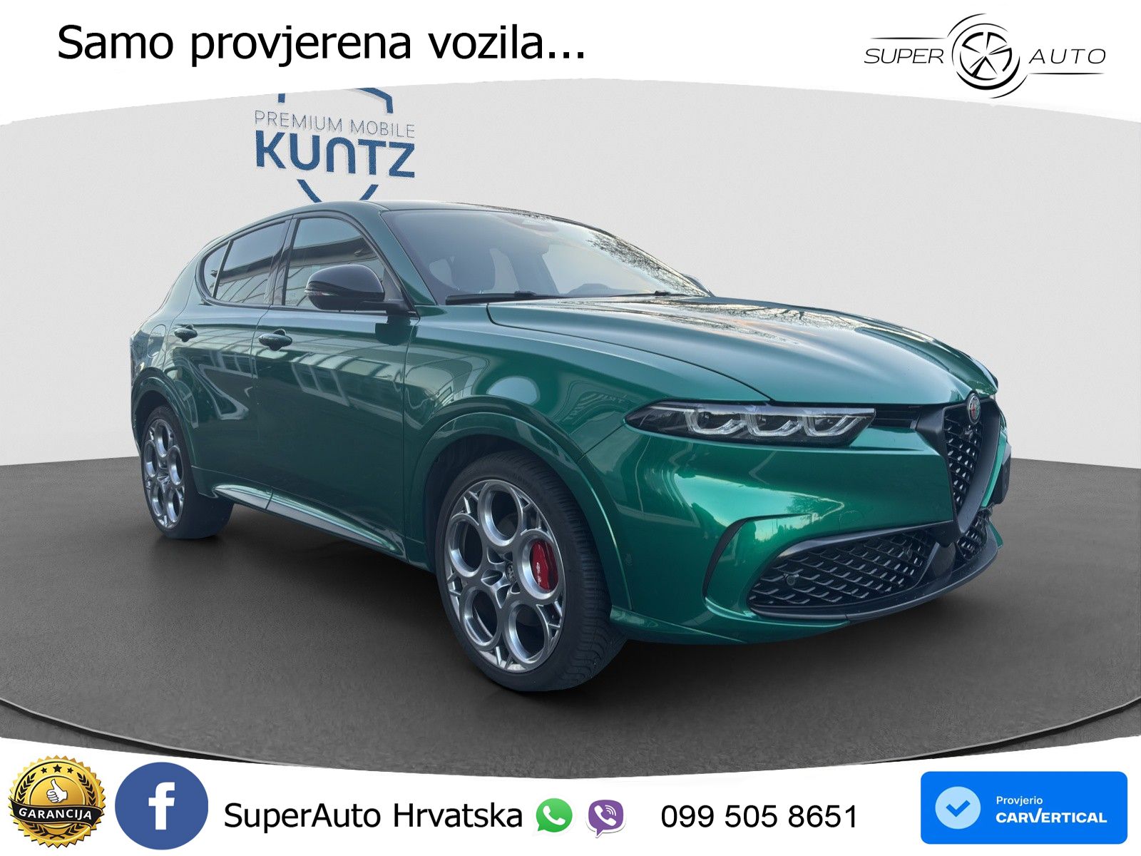 Alfa Romeo Tonale 1.5 VGT (160 KS) 48V-Hybrid TCT MATRIX+GR SJED+KAM