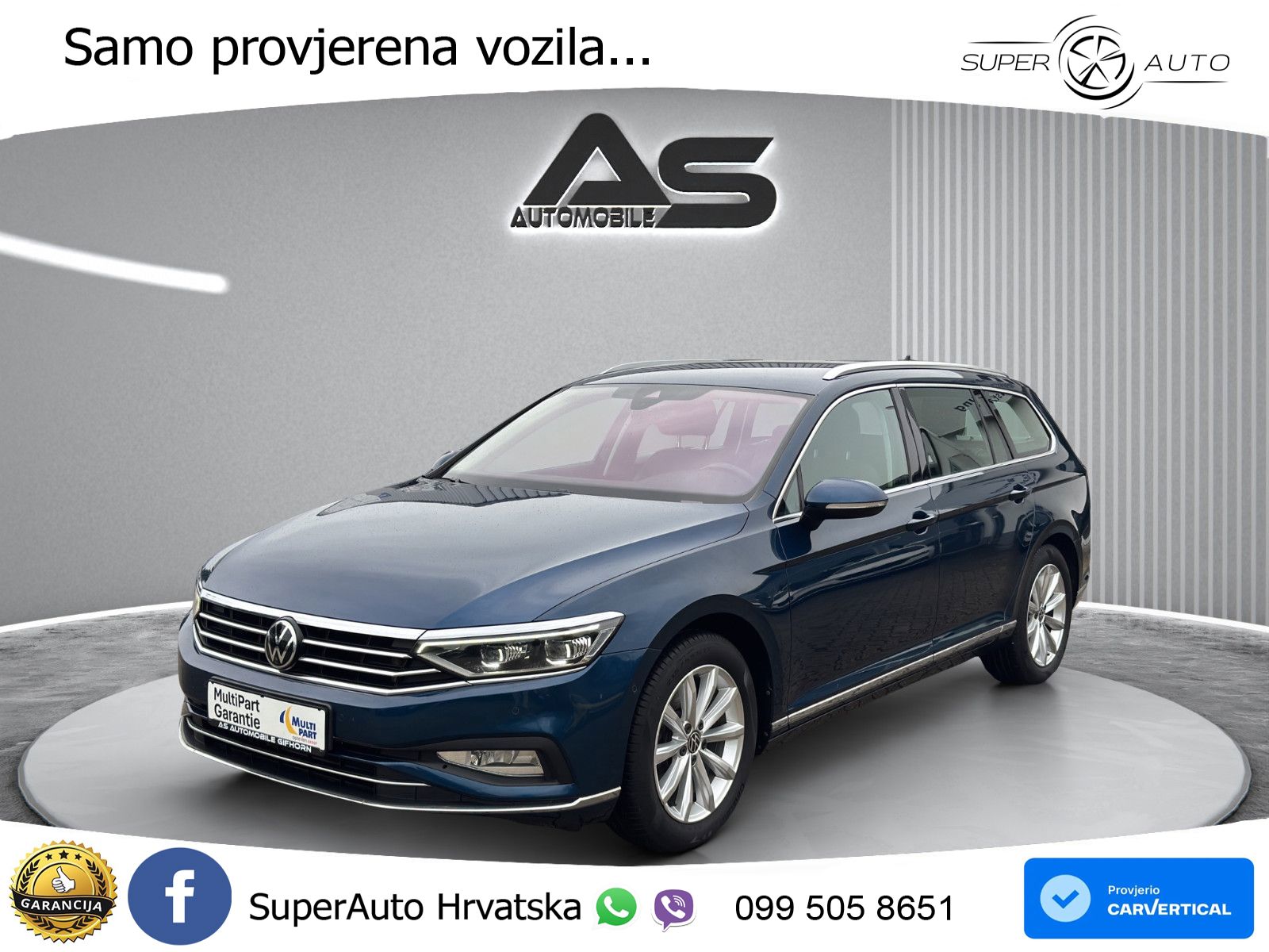 Volkswagen Passat Variant 1.5 TSI (150 KS) DSG ACT Elegance LED+GR SJED+ACC