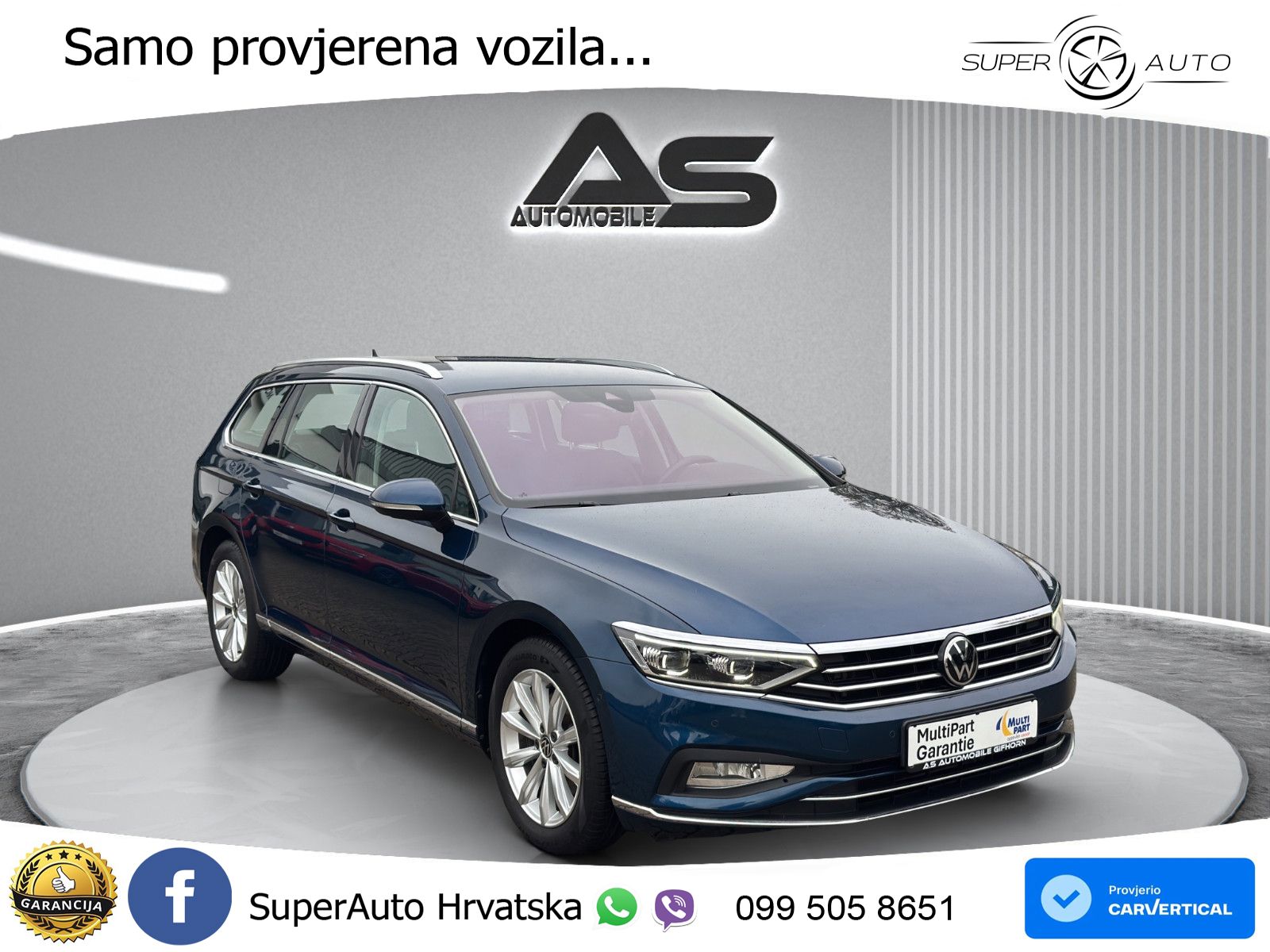 Volkswagen Passat Variant 1.5 TSI (150 KS) DSG ACT Elegance LED+GR SJED+ACC