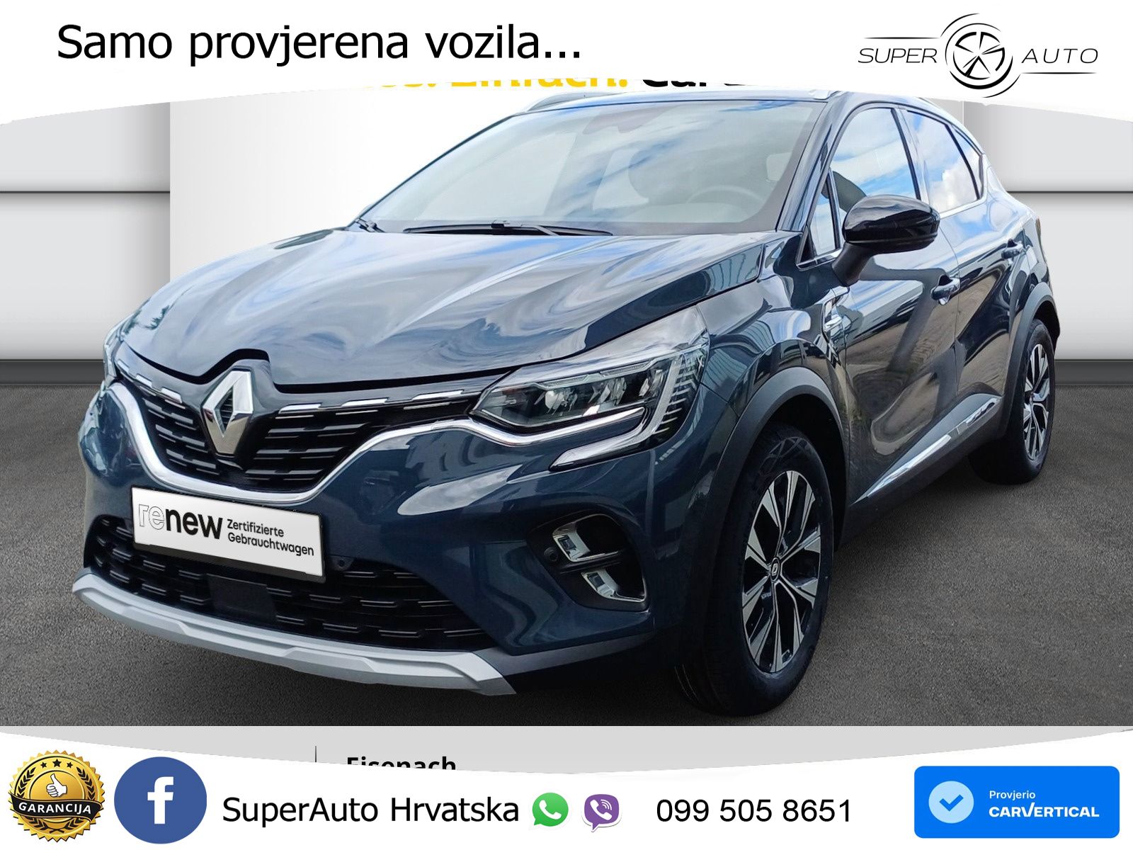 Renault Captur 1.3 TCe (140 KS) Techno