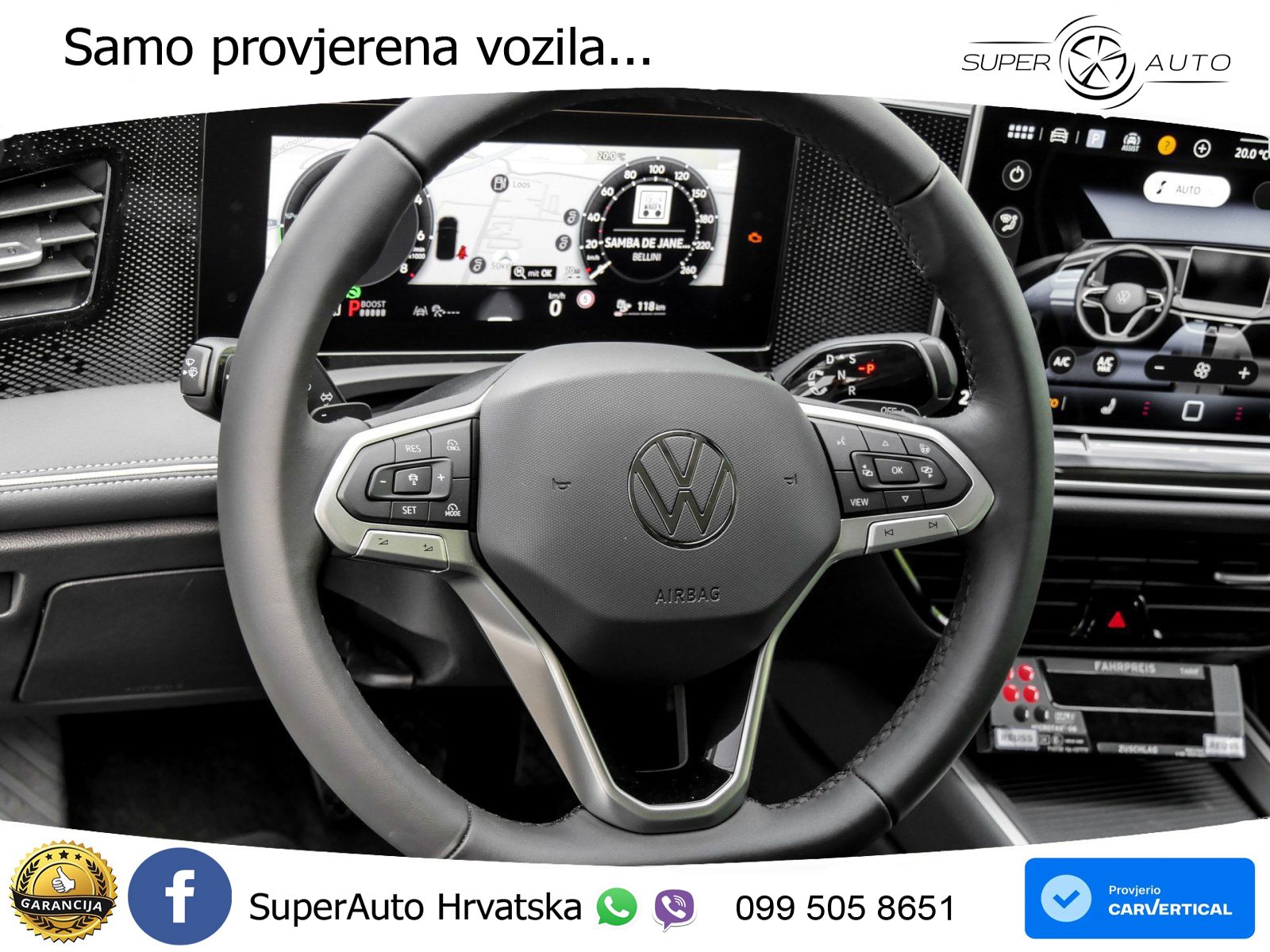 Volkswagen Passat Variant 1.5 TSI (204 KS) eHybrid DSG LED+GR SJED+ACC