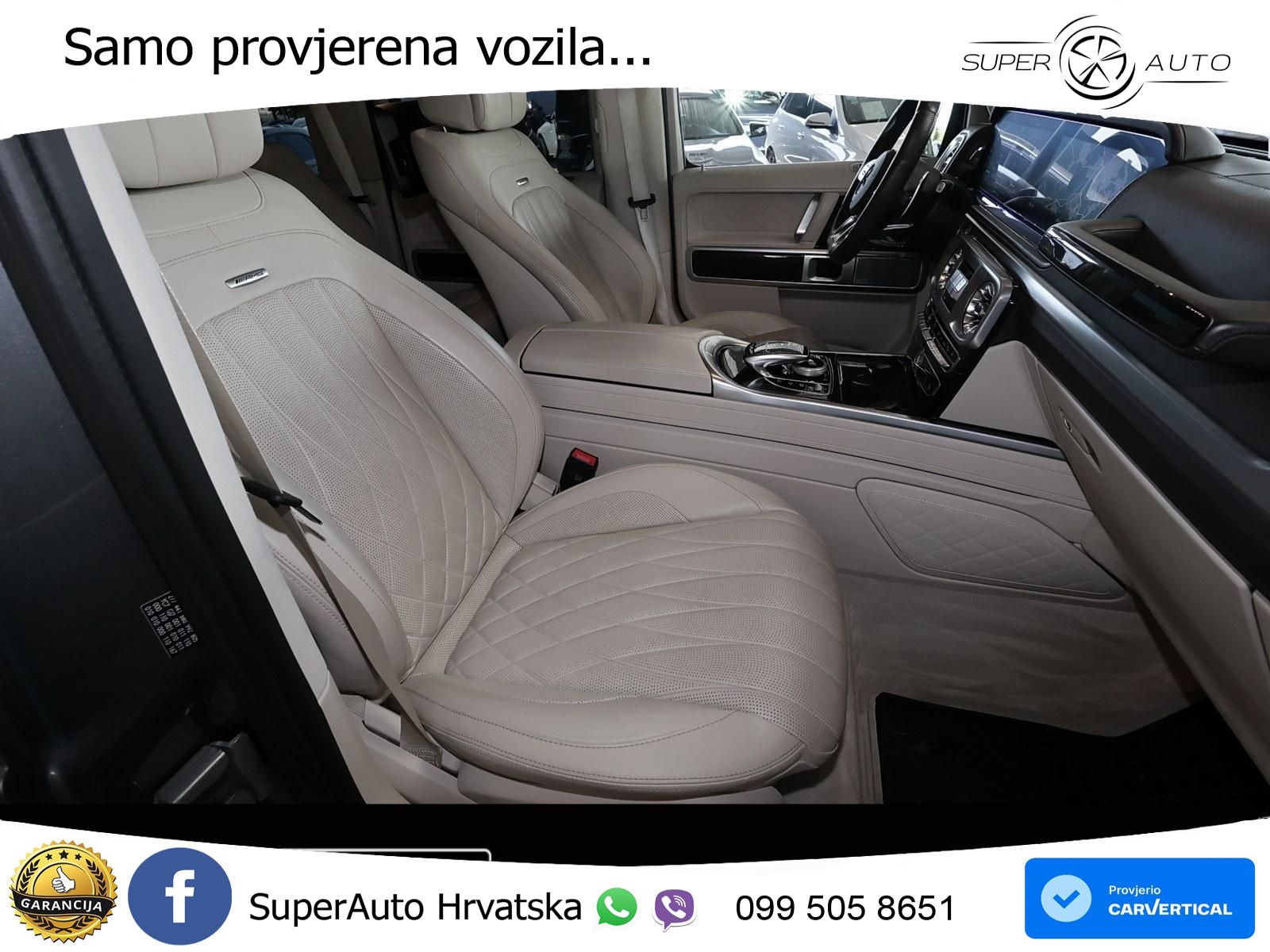 Mercedes AMG G 63 Long V8 (585 KS) 4MATIC 9G-TRONIC AMG SPEEDSHIFT PLUS LED+GR SJED+ACC